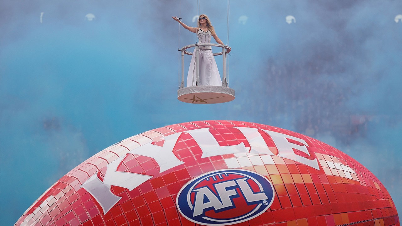Kylie Minogue Show Do Intervalo AFL (Australian Football League)